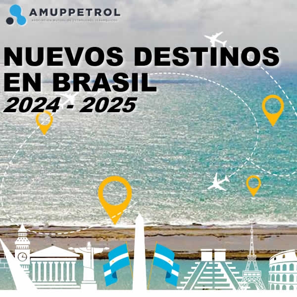 Nuevos destinos de BRASIL - 2024/2025