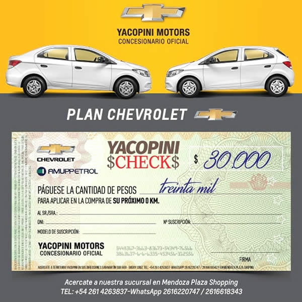 Yacopini Motors / Check
