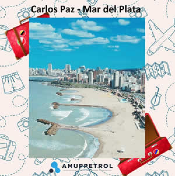 Carlos Paz - Mar del Plata - TARJETA VIAJES