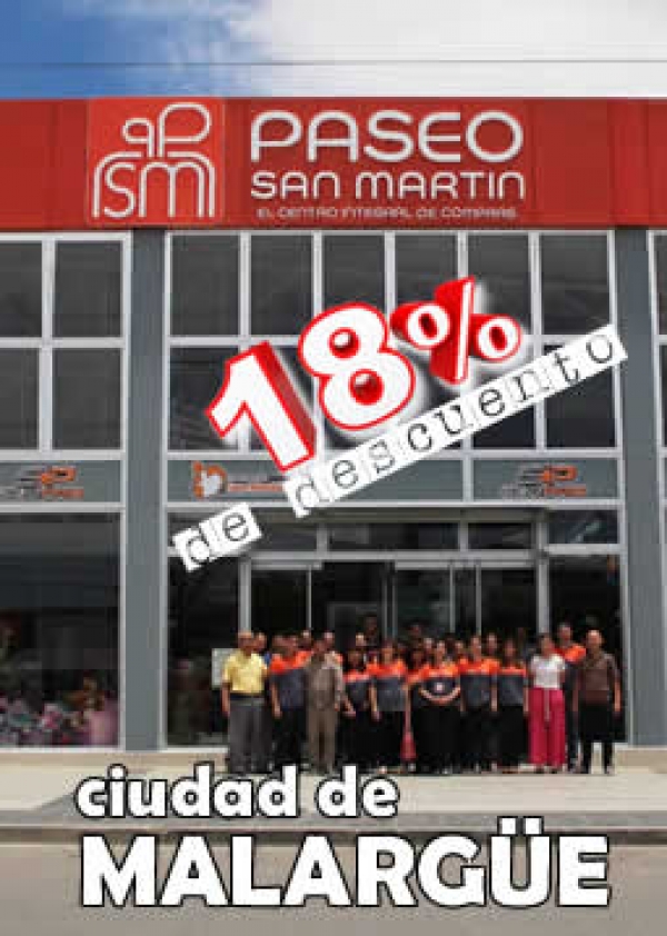 AMUPPETROL y PASEO SAN MARTIN - Ciudad de Malargüe